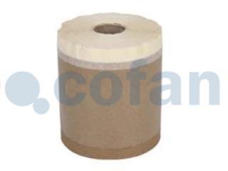 COFAN-  Cinta crepe + papel "KRAFT" (15cmx45m) 