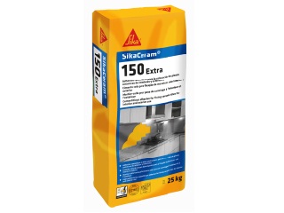 SIKA-  Sikaceram 150 extra 25kg blanco C1TE 