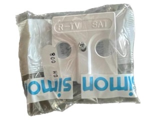 VAR-  Tapa para toma R-TV+SAT SIM 27097-34 
