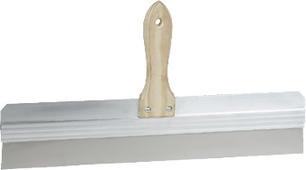 RV-  Espatula emplastecer aluminio 400mm mango brocha 